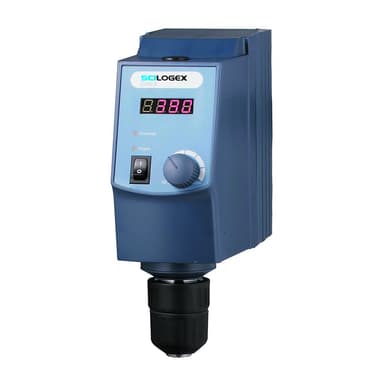 SCI40-S Overhead LED Digital Stirrer, with s/steel cross stirrer, 40L Capacity, 100-220V 50/60Hz, UK Plug