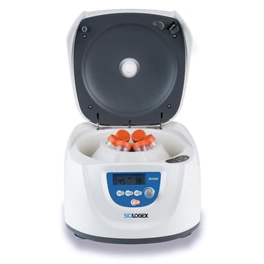 SCI406 LCD Digital Clinical Centrifuge, with rotor 19100197; 6 x 15ml and 6 x 50ml capacity; 110-220V, 50/60Hz, Euro Plug