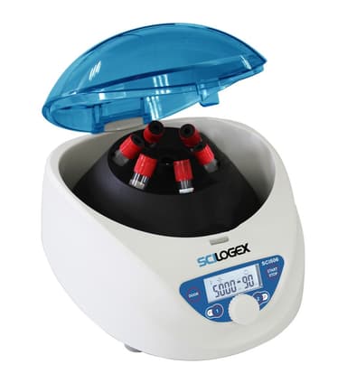 SCI506 LCD Digital Clinical Centrifuge, with 6 x 1.5-15ml rotor; 110-220V, 50/60Hz, Euro Plug