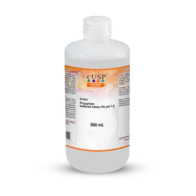 Phosphate Buffered Saline, 10X, pH 7.8 8% (w/v) NaCl / 0.2% (w/v) KCl