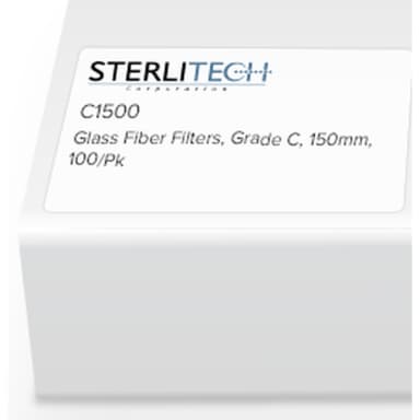 Grade C Borosilicate Glass Microfiber, 150mm, 100/Pk