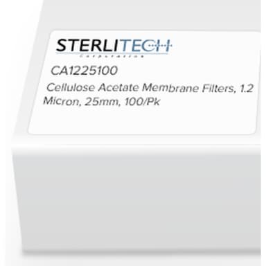 Cellulose Acetate Syringe Filters, Abluo, 1.2 Micron, 25mm, 1000/Pk