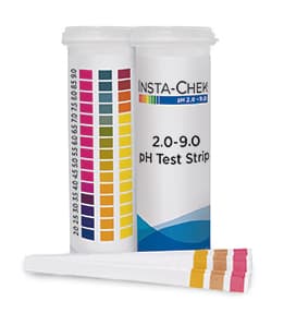 Multi-pad pH strip 2.0-9.0, Carton/6