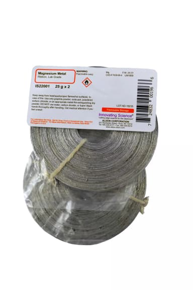MAGNESIUM METAL RIBBON L/G 2X25G