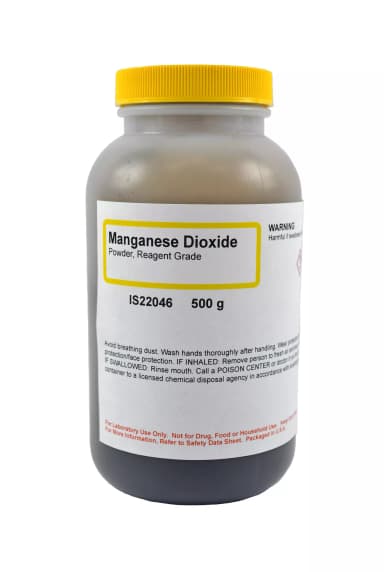 MANGANESE DIOXIDE POWDER R/G 500G MM0195-500G