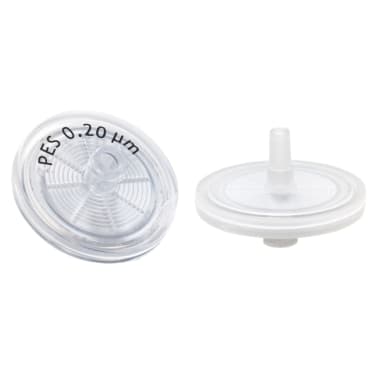 Polyethersulfone (PES) Syringe Filters, Abluo, 0.22 Micron, 25mm, 50/Pk