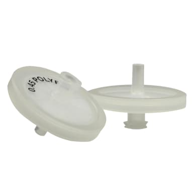 Polypropylene Syringe Filters, Hydrophobic, Cameo, 0.45 Micron, 30mm, 500/pk