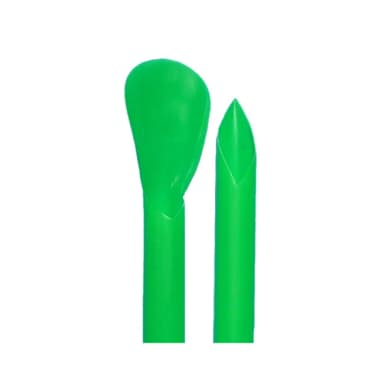 LevGo® Smartspatula® Macro Polypropylene Disposable Spatula, Green, 310MM - PK/150