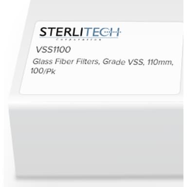 Grade VSS Borosilicate Glass Microfiber, 110mm, 100/pack