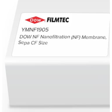 Dow Filmtec Flat Sheet Membrane, NF, PA-TFC, Sepa, 5/Pk
