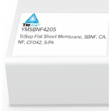 TriSep Flat Sheet Membrane, SBNF, CA, NF, CF042, 5/Pk