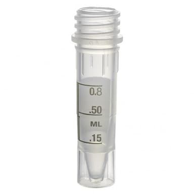 MicrewTube w/Molded Ridges,SS 1.5ml,Graduated