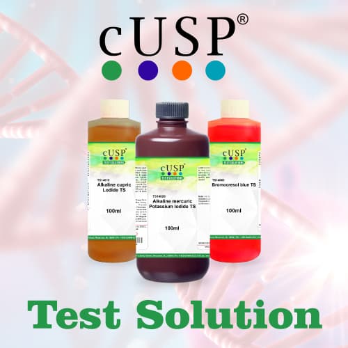 cUSP – Test solutions