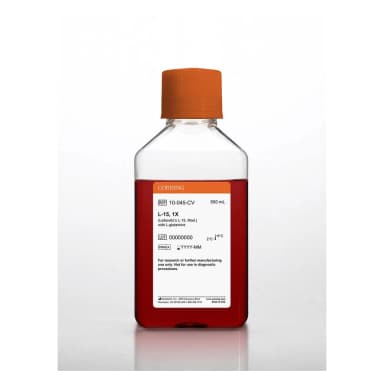 Corning® 500 mL Leibovitzs L-15 [+] L-glutamine
