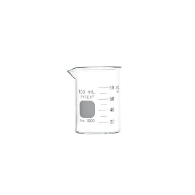 PYREX Griffin Low Form 100mL Beaker, Graduated