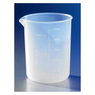 Corning Reusable Plastic Low Form 100mL Beaker, Perfluoroalkoxy-copolymer