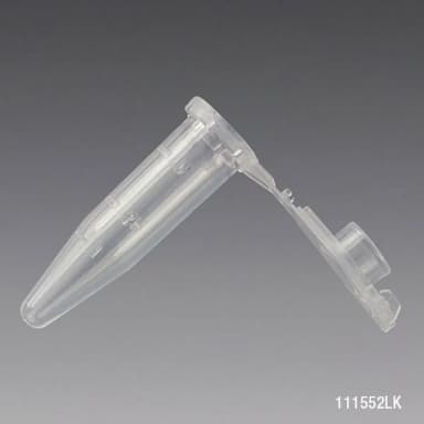 Microcentrifuge Tube, 0.5mL, PP, Attached Locking Snap Cap, Graduated, Natural, Lot Certified: Rnase, Dnase, Pyrogen, ATP and Human DNA Free - cs-10000