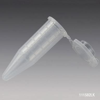 Diamond Midi Centrifuge Tube, 5.0mL, PP, Attached Locking Snap Cap, Graduated, Natural, Lot Certified: Rnase, Dnase, Pyrogen, ATP and Human DNA Free - CS/3000