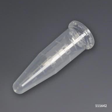 Microcentrifuge Tube, 1.5mL, PP, No Cap, Graduated, Natural - cs-10000