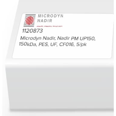 Microdyn Nadir, Nadir PM UP150, 150kDa, PES, UF, CF016, 5/pk