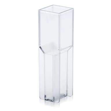 Cuvette, Semi-Micro, 2.9mL, with 2 Clear Sides, PS, 100/Tray, 5 Trays/Unit