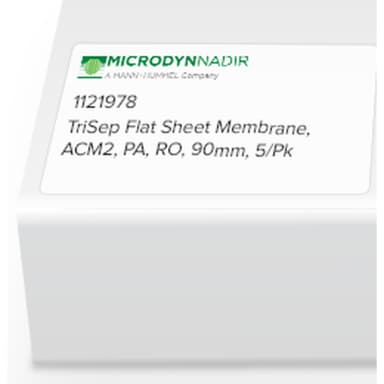 TriSep Flat Sheet Membrane, ACM2, PA, RO, 90mm, 5/Pk