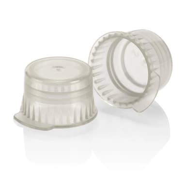Cap, Snap, 12/13mm, PE, for Vacuum and Test Tubes, Gray - cs-10000