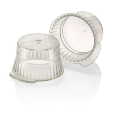 Cap, Snap, 13mm, PE, for 13mm Glass and Evacuated Tubes and 12mm Plastic Test Tubes, Gray - cs-10000