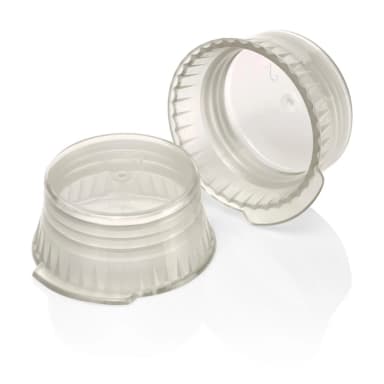 Cap, Snap, 16mm, PE, for 16mm Glass and Evacuated Tubes, Gray, cs-10000