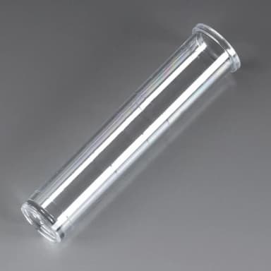 Tube, 12 x 57mm (3mL), PS, Flat Bottom, Graduated, with Rim, 1000/Bag
