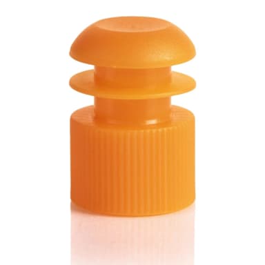 Cap, Flange Plug, 16mm, Orange - cs-10000