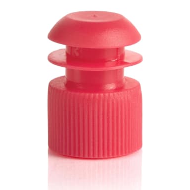 Cap, Flange Plug, 16mm, Red - cs-10000