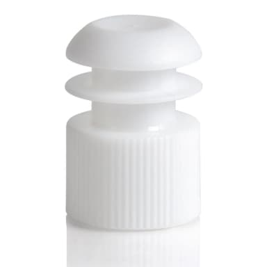 Cap, Flange Plug, 16mm, White - cs-10000