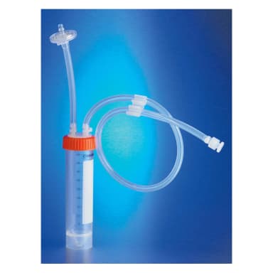 Corning Centrifuge Tube, 50mL Polypropylene Tube, self-standing centrifuge tube with with Tubing accessories and 0.2µm Versapor filter, without Diptube, Sterile, 1 per bag, 2 per case