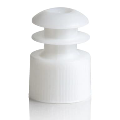 Cap, Flange Plug, 12mm, White - cs-20000