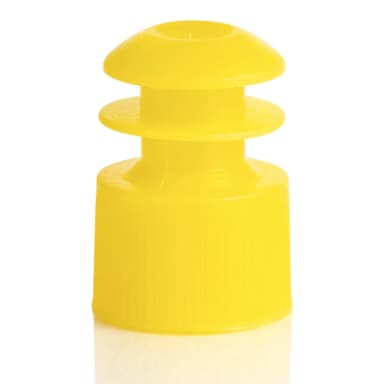 Cap, Flange Plug, 12mm, Yellow - cs-20000