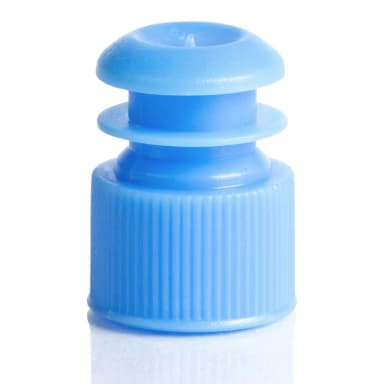 Cap, Flange Plug, 13mm, Blue - cs-20000
