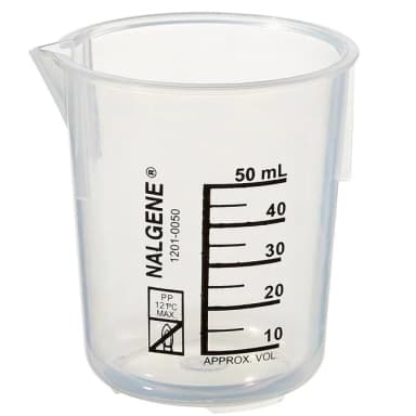 Beaker Griffin Low-form PP 50 mL