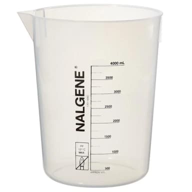 Beaker Griffin Low-form PP 4000 mL