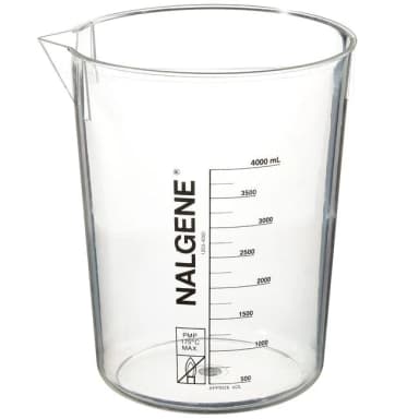 Beaker Griffin Low-form PMP 4000 mL