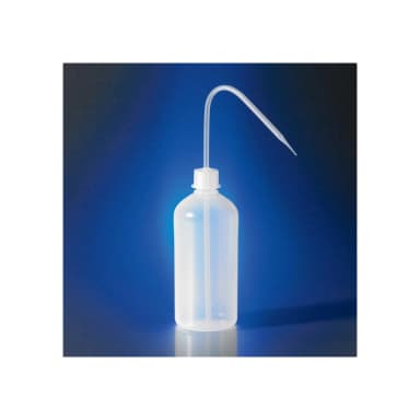 Corning 500mL Reusable Plastic Narrow Mouth Wash Bottle, Low Density Polyethylene with GL-25 PP Screw Cap