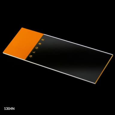 Microscope Slides, Glass, 25 x 75mm, 90 Ground Edges, Orange Frosted, 72/Box, 20 Boxes/Case (10 Gross)