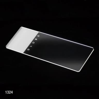 Microscope Slides, Glass, 25 x 75mm, 90 Ground Edges with Safety Corners, Frosted, 1 End, 1 Side, 72/Box, 20 Boxes/Case (10 Gross)