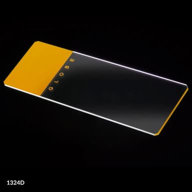 Microscope Slides, Glass, 25 x 75mm, 90 Ground Edges with Safety Corners, Gold Frosted, 72/Box, 2 Boxes/Case (1 Gross)