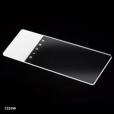 Microscope Slides, Glass, 25 x 75mm, 90 Ground Edges with Safety Corners, White Frosted, 72/Box, 2 Boxes/Case (1 Gross)