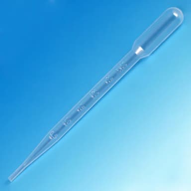 Transfer Pipet, 7.0mL, Large Bulb, Graduated to 3mL, 155mm, 500/Dispenser Box, 10 Boxes/Unit