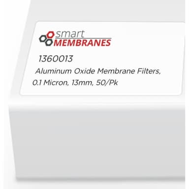 Aluminum Oxide Membrane Filters, 0.1 Micron, 13mm, 50/pk