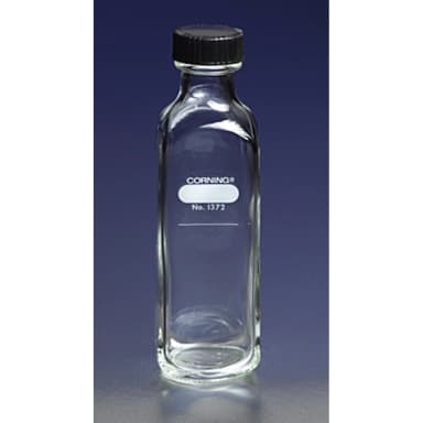 PYREX 160mL Narrow Mouth Milk Dilution Bottle, Screw Cap, Graduated