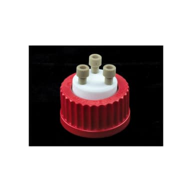 Corning GL45 3-Hole Delivery, Red High Temperature (180C) PBT