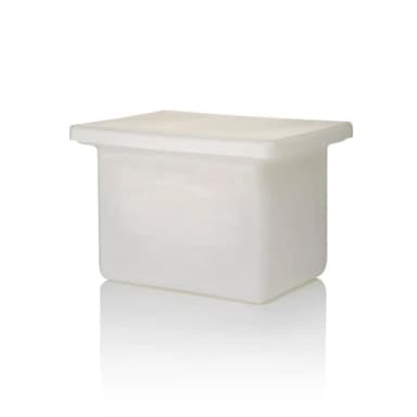 Rectangular Tank with Cover HDPE 6 gal / 14x 10x 10